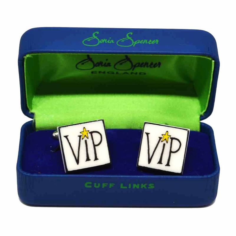 King & Priory VIP Cufflinks By Sonia Spencer
