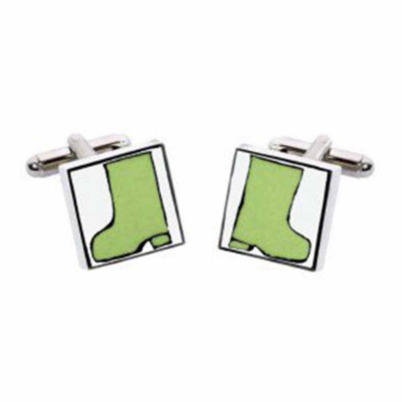king & priory Wellies Cufflinks by Sonia Spencer