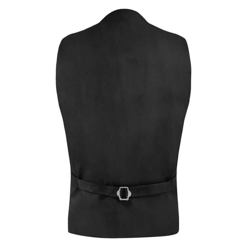 king & priory Navy Blue Donegal Tweed Waistcoat with Lapel