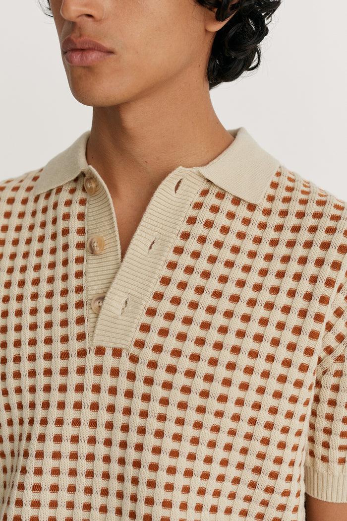 King & Tuckfield Basket Polo OYSTER