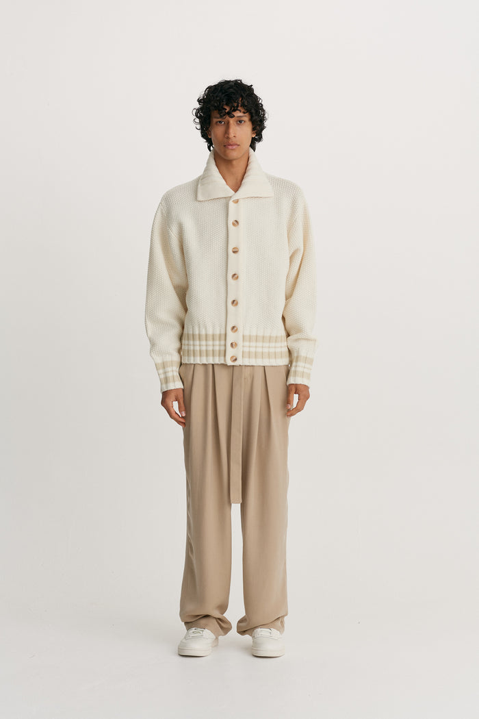 King & Tuckfield Bomber Jacket VANILLA