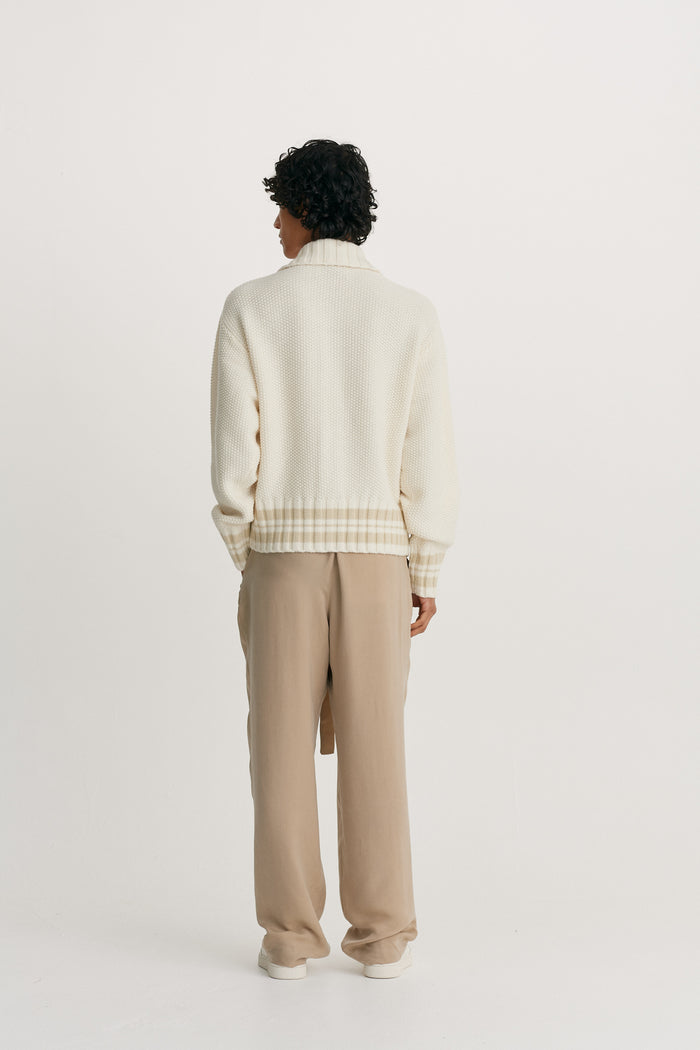 King & Tuckfield Bomber Jacket VANILLA