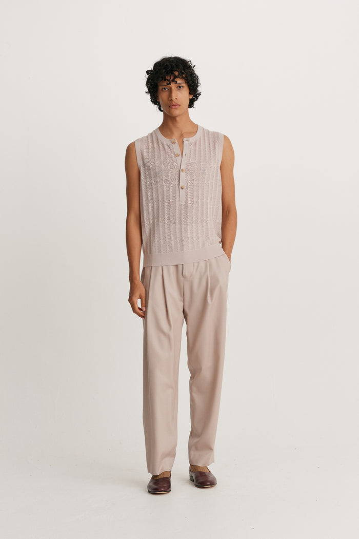 king & tuckfield Fitted Henley Tank GREY