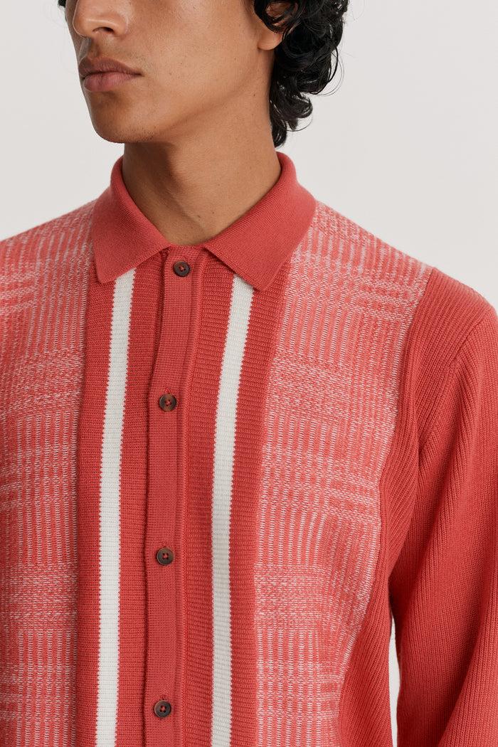 King & Tuckfield Knitted Cardigan RED