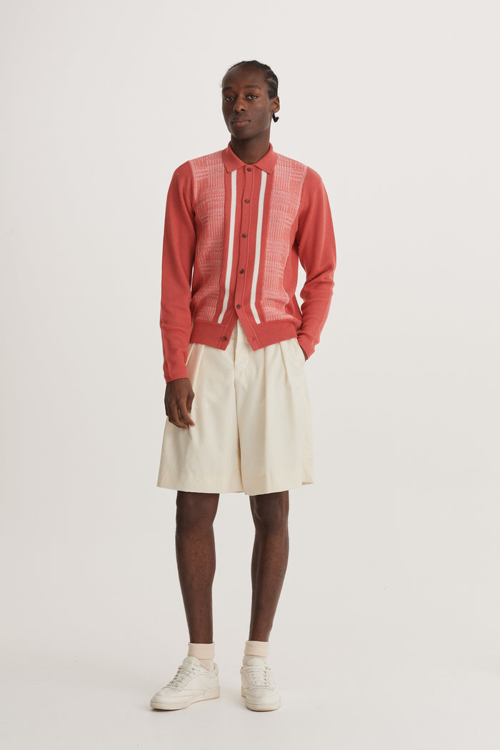 King & Tuckfield Knitted Cardigan RED