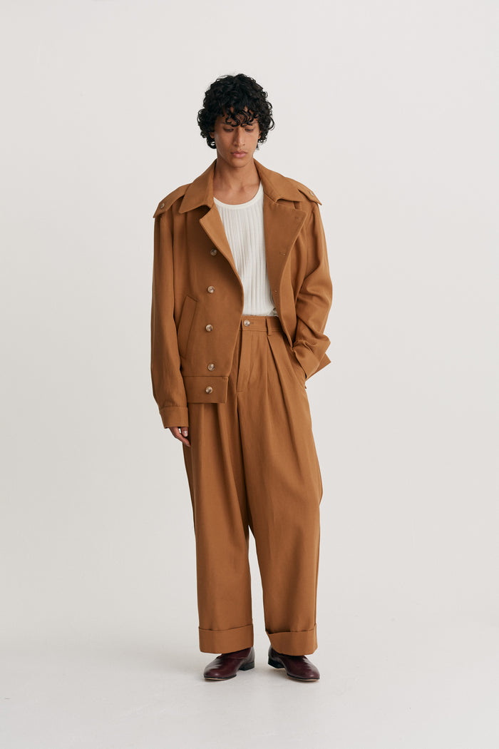 king & tuckfield Lumber Jacket TOFFEE