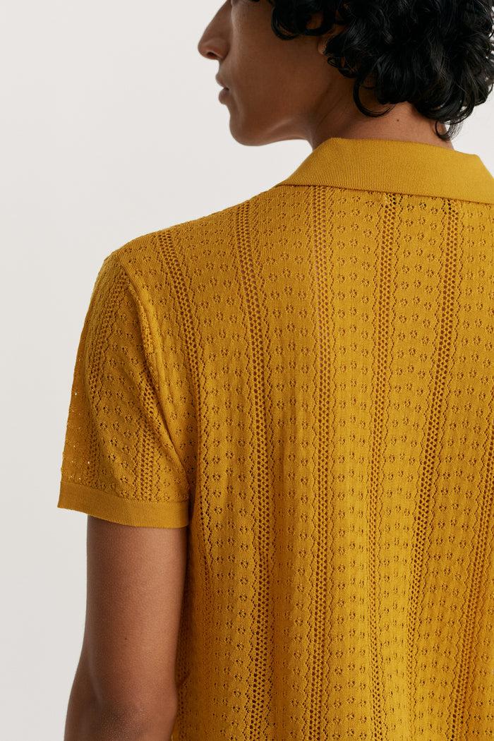 King & Tuckfield SS Fitted Shirt ORANGE