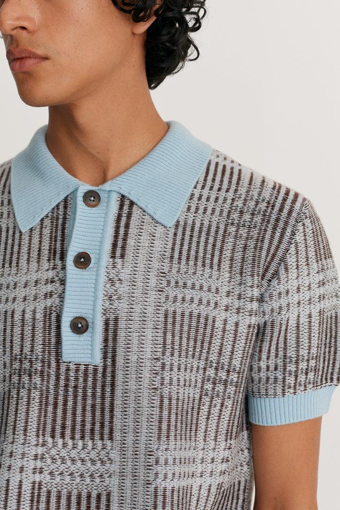 King & Tuckfield Static Polo DREAM BLUE