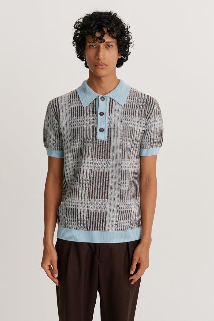 King & Tuckfield Static Polo DREAM BLUE