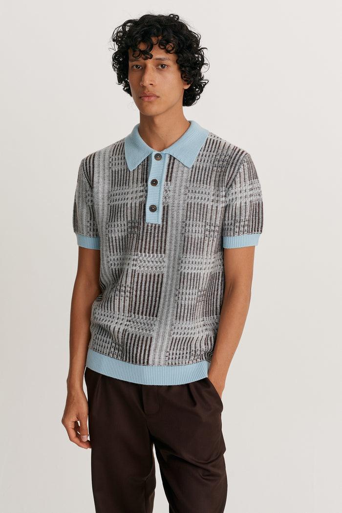 king & tuckfield Static Polo DREAM BLUE