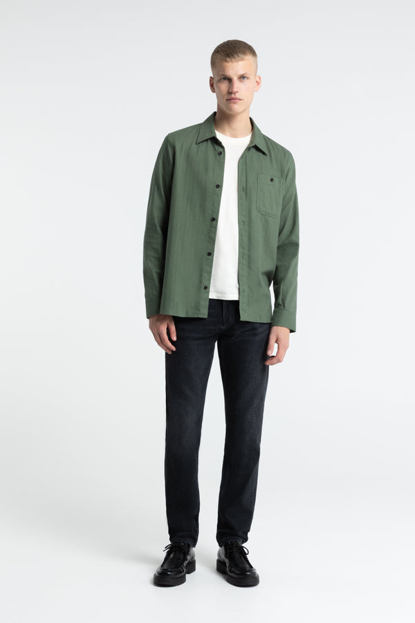 kings of indigo ADDO COTTON FLEX BLACK