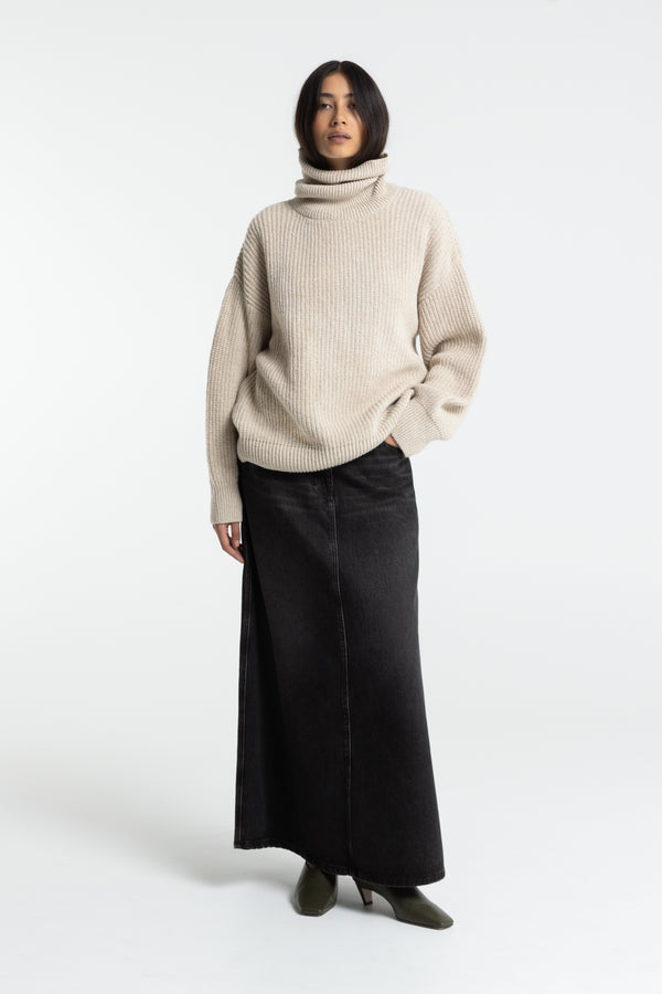 Kings Of Indigo AMIRAH VILMA BROWN BLACK WORN