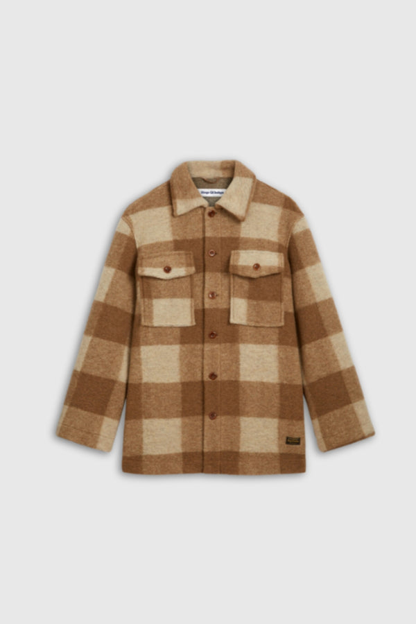 kings of indigo ARIKO CARAMEL CHECK