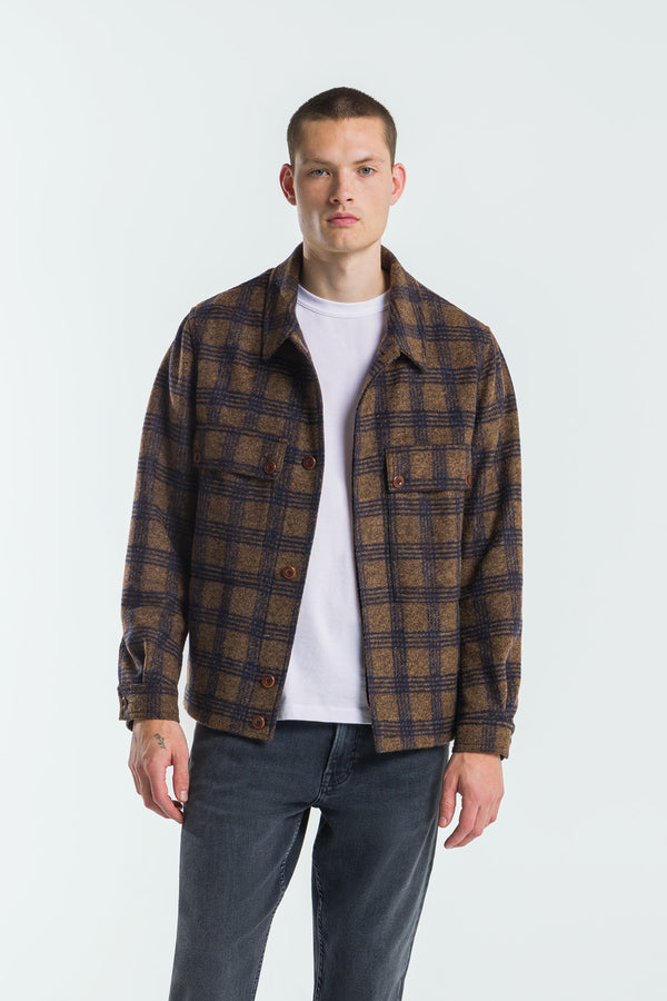 kings of indigo DONOVAN DESERT PALM CHECK