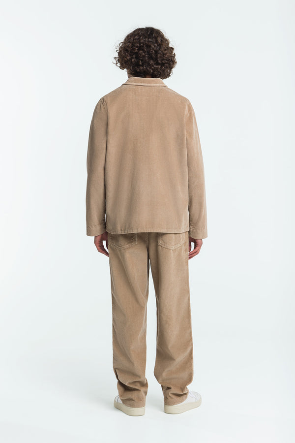 Kings Of Indigo DUNCAN CORD SILVER MINK