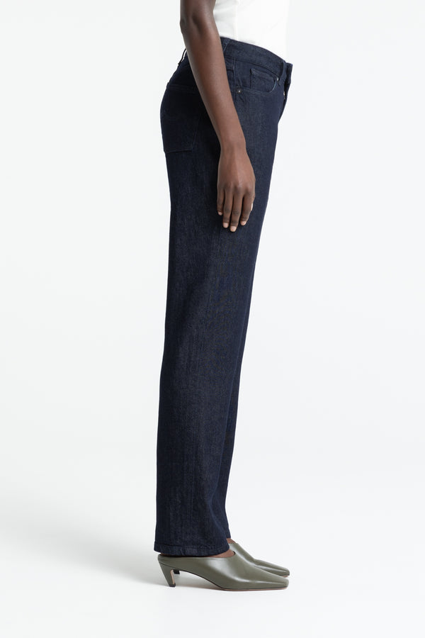 Kings Of Indigo INOE COTTON FLEX BLUE RINSE