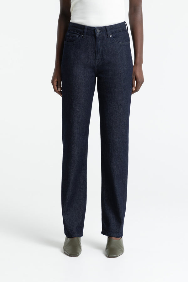 kings of indigo INOE COTTON FLEX BLUE RINSE