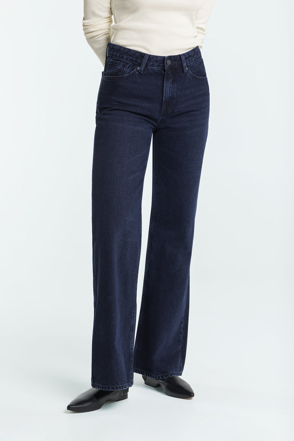 Kings Of Indigo JANE HOLO BLUE BLACK WORN