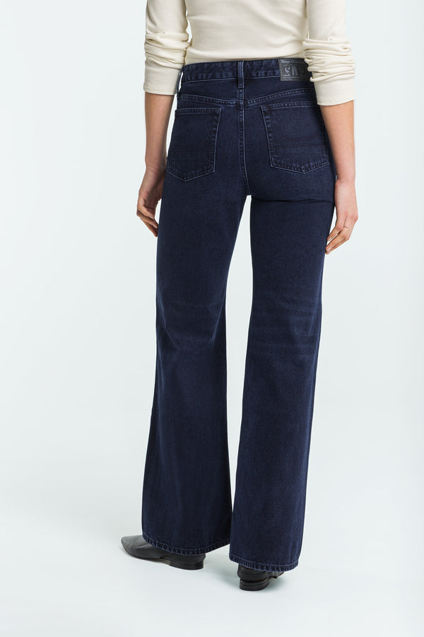 Kings Of Indigo JANE HOLO BLUE BLACK WORN