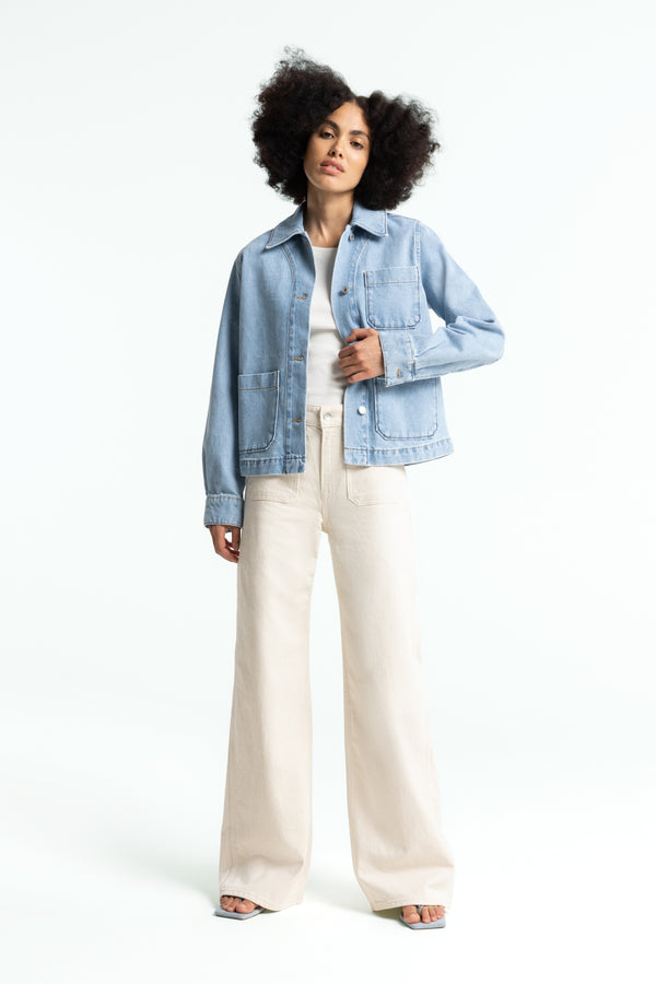 kings of indigo JANE SAILOR ECO RECYCLED ECRU