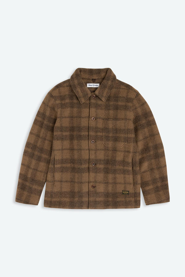 Kings Of Indigo KIAAN DESERT BEIGE CHECK