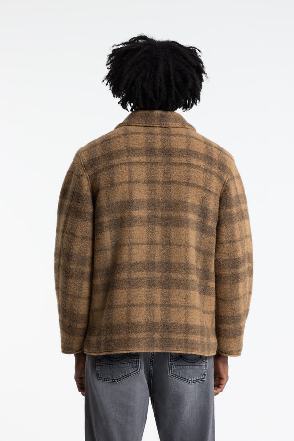 Kings Of Indigo KIAAN DESERT BEIGE CHECK