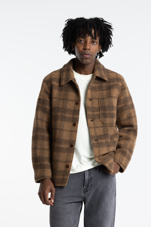 kings of indigo KIAAN DESERT BEIGE CHECK