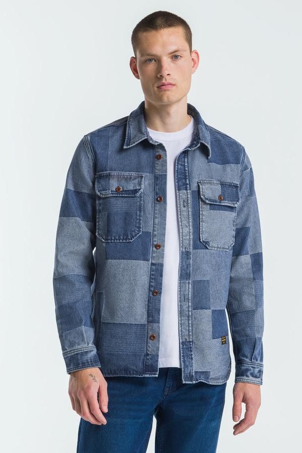 Kings Of Indigo KOGYOKU JACQUARD DENIM