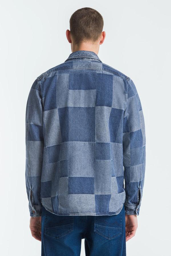 Kings Of Indigo KOGYOKU JACQUARD DENIM