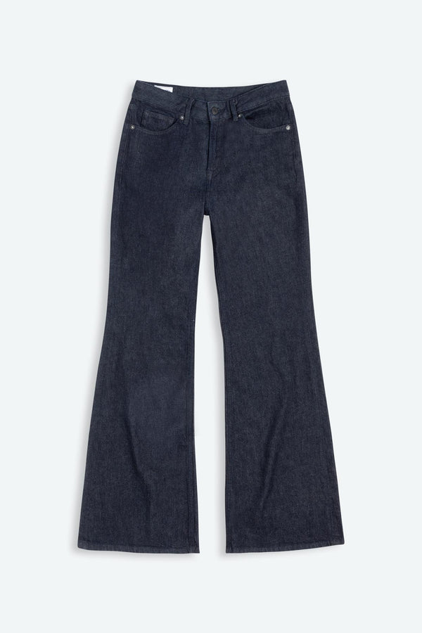 Kings Of Indigo KUKIKO COTTON FLEX BLUE RINSE