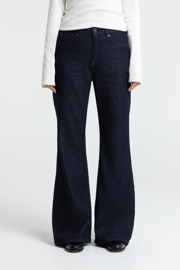 Kings Of Indigo KUKIKO COTTON FLEX BLUE RINSE