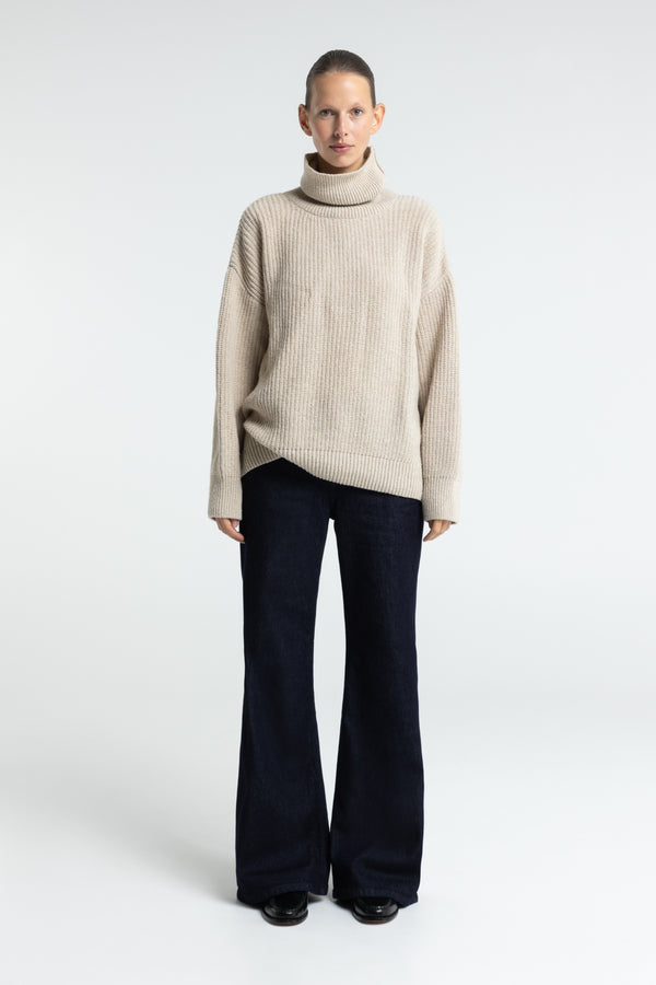 kings of indigo KUKIKO COTTON FLEX BLUE RINSE