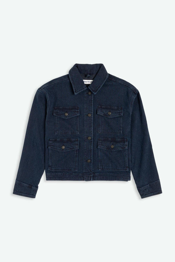 kings of indigo MEISHO MID INDIGO CORD