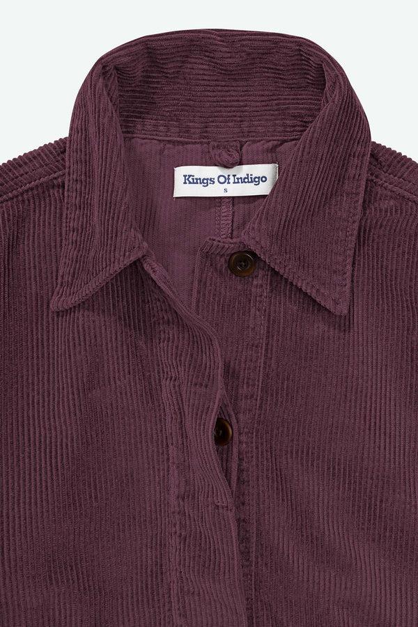 Kings Of Indigo OTA CORD MAUVE WINE