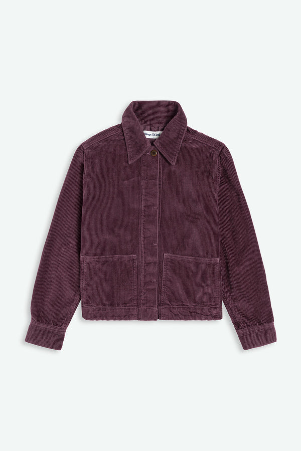 kings of indigo OTA CORD MAUVE WINE