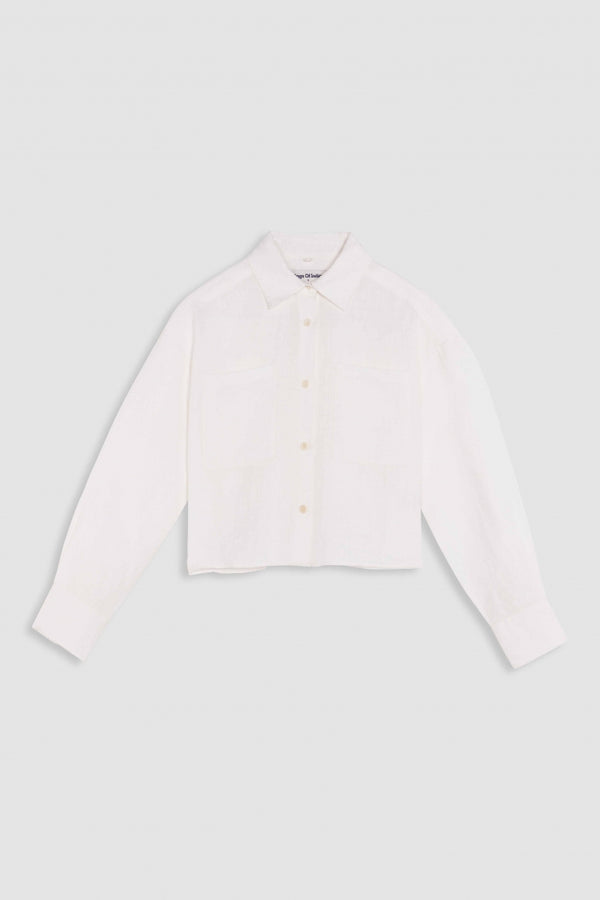 kings of indigo QUINN OPTICAL WHITE