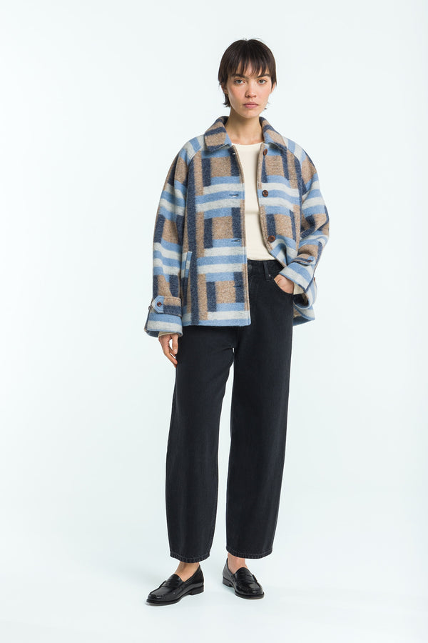 Kings Of Indigo REIZEI SQUARE JACQUARD