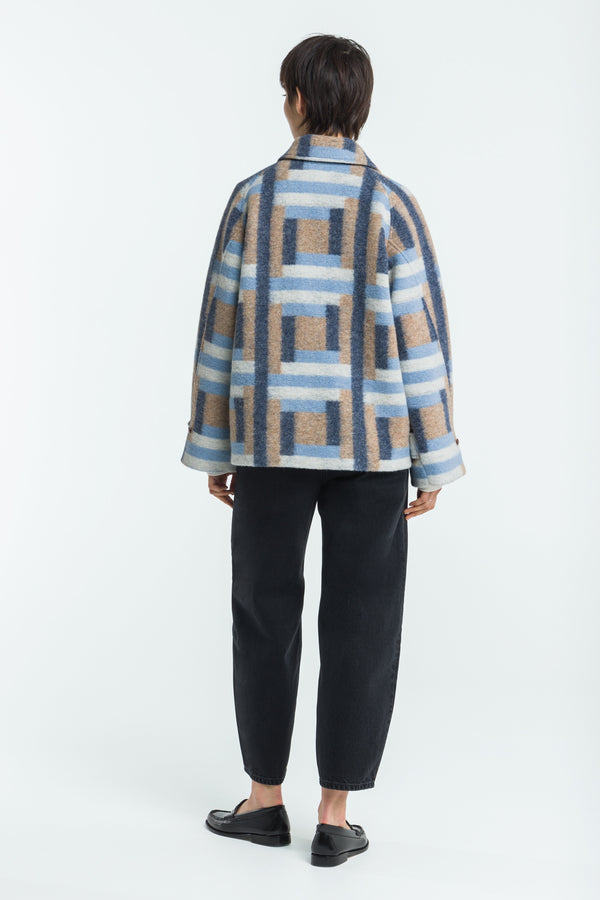 Kings Of Indigo REIZEI SQUARE JACQUARD