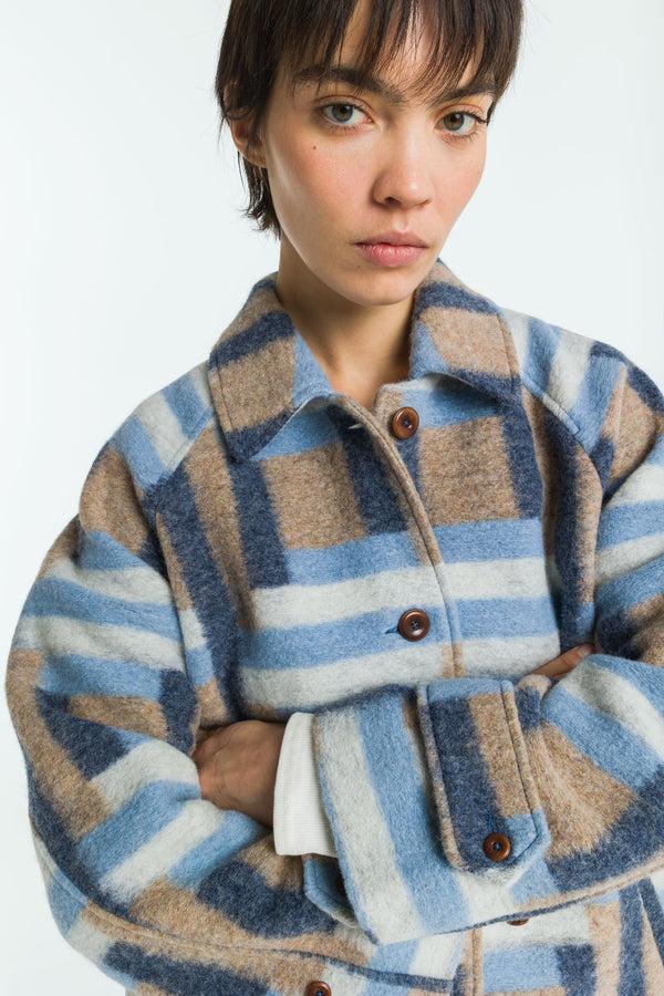 Kings Of Indigo REIZEI SQUARE JACQUARD