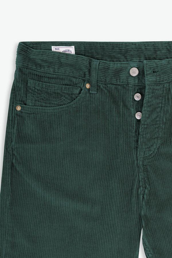 Kings Of Indigo SUSHAN CORD DARK GREEN CORD
