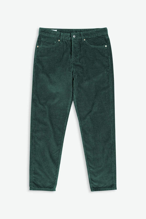 kings of indigo SUSHAN CORD DARK GREEN CORD