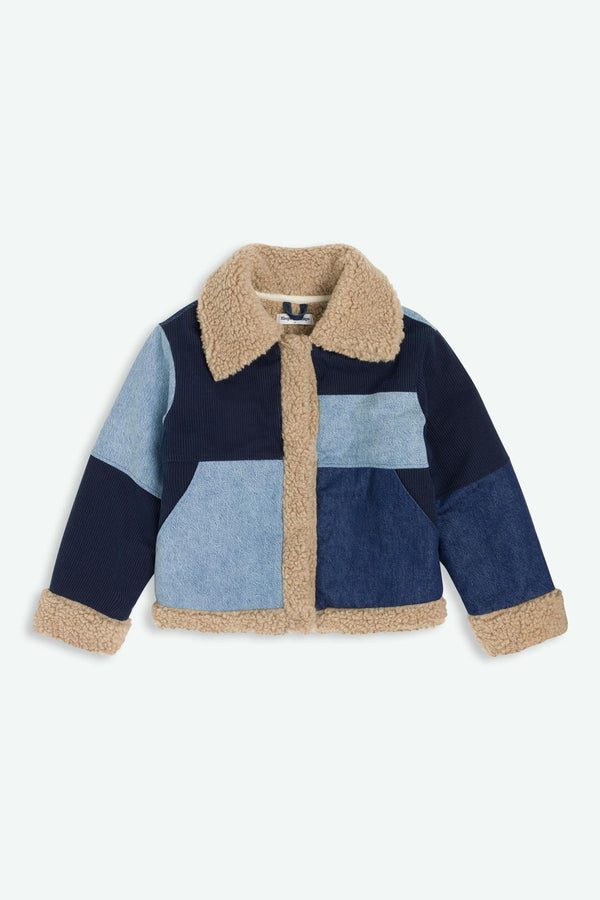 kings of indigo TEIOU PATCHWORK DENIM