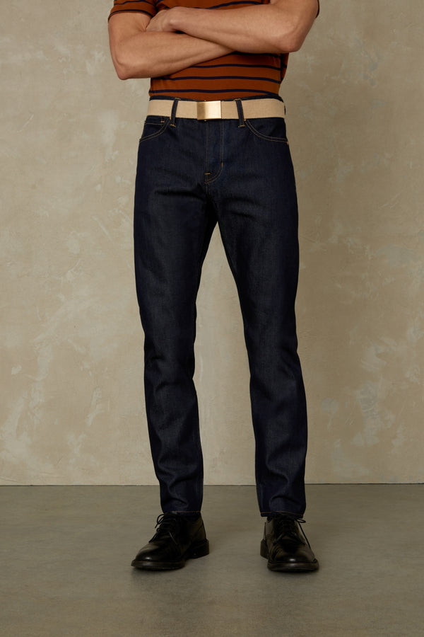 Kings Of Indigo VEGAN BELT BEIGE