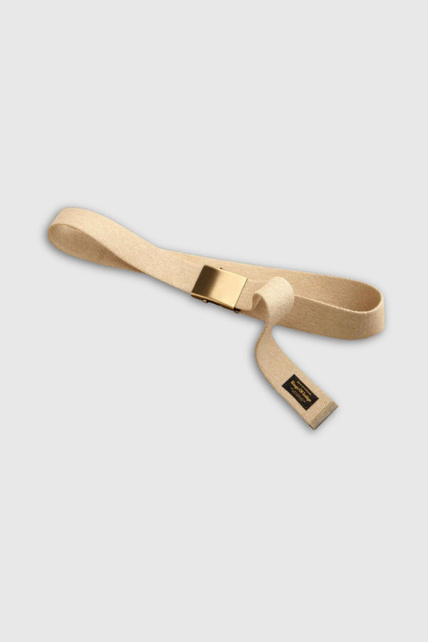 kings of indigo VEGAN BELT BEIGE