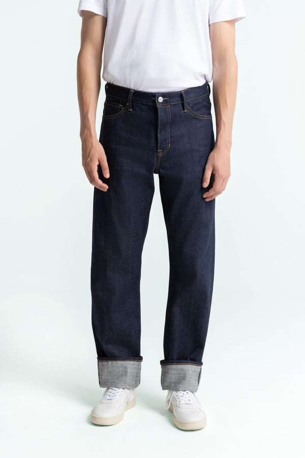 Kings Of Indigo ROY SELVAGE CLEAN EASY FADE INDIGO DRY