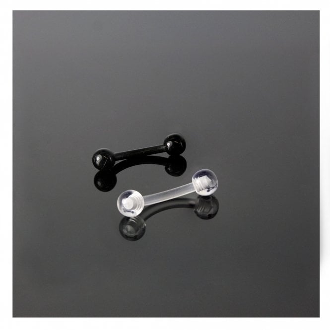 kingsley ryan Curved Barbell Piercing Retainer - 1.2mm