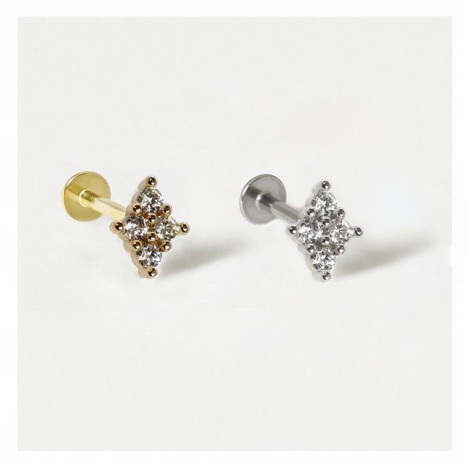 kingsley ryan Diamond Life Labret - Internally Threaded