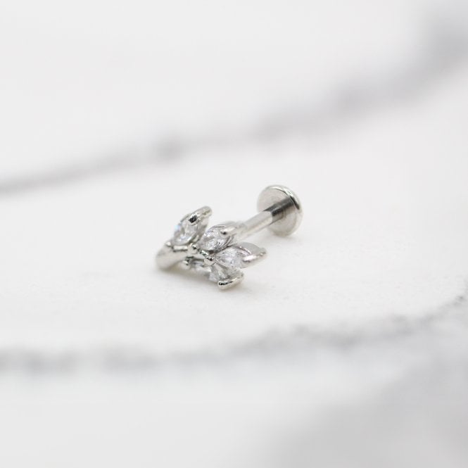 kingsley ryan Flatback with Petal Cluster - Internally Threaded