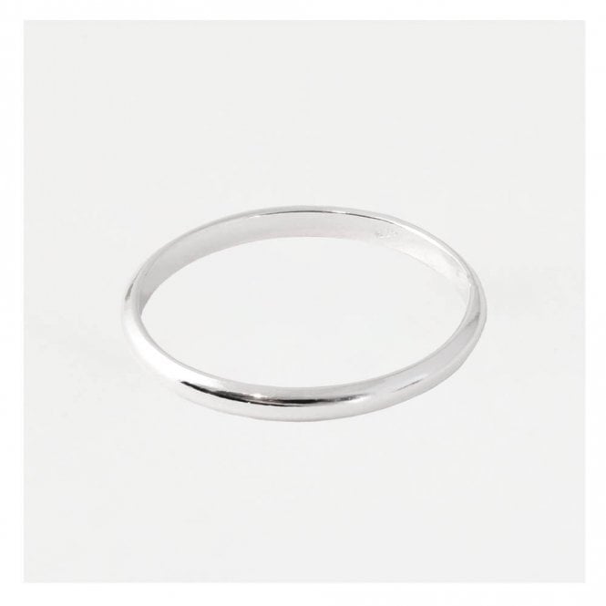 kingsley ryan 2mm Rounded Court Ladies Ring