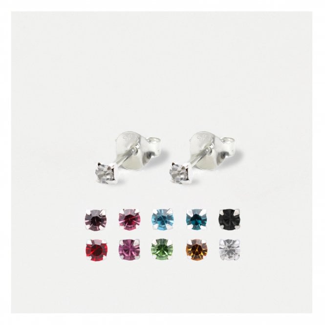 kingsley ryan 3mm Classic Round Ear Studs